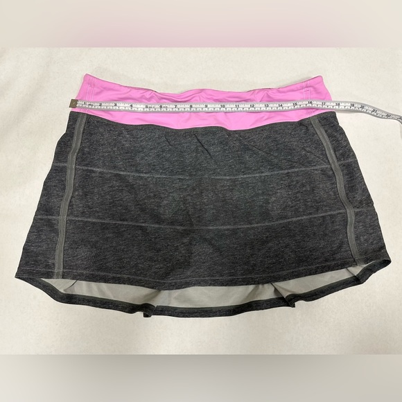 Lululemon Pace Rival Skort  Size 10. Grey and purple in color. Great condition. - Picture 1 of 4
